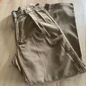 VINTAGE Polo by Ralph Lauren Men's Corduroy Pants- Size 36/34 - Brown
